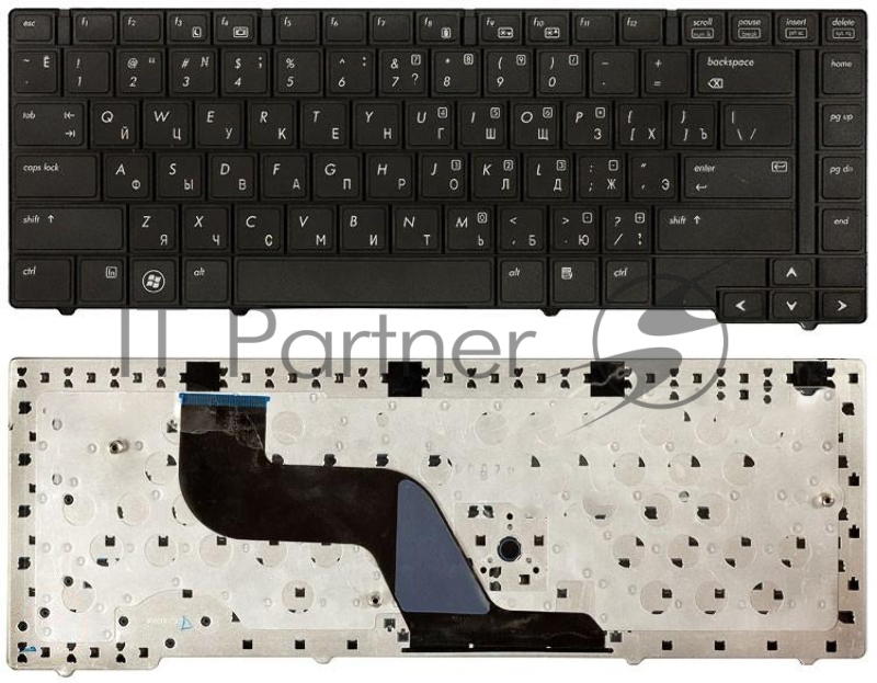 Клавиатура для ноутбука HP Probook 6440b 6445b 6450b 6455b черная