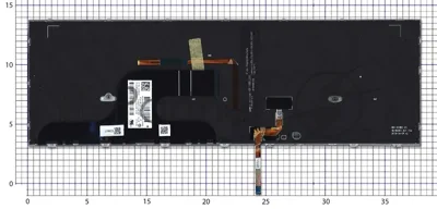 Клавиатура для ноутбука HP ZBook Fury 15 G7 черная с подсветкой