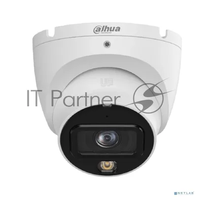 Уличная турельная IP-видеокамера Dahua DH-IPC-HDW1839TP-A-IL-0280B-S6 Smart Dual Light 8Мп, 1/2.7” CMOS, объектив 2.8мм, ИК до 30м, LED до 30м, IP67, IK10, корпус: металл, пластик