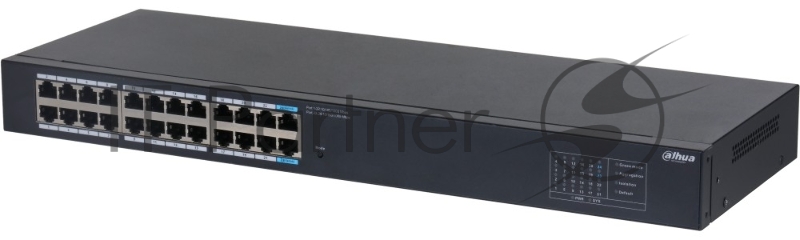 Коммутатор Dahua DH-SG1024, 24×1 Гбит/с, неуправляемый