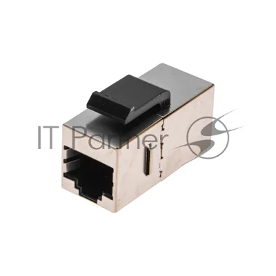 Адаптер проходной формата Rexant Pro Keystone, Jack RJ-45(8P8C), FTP, CAT 5e