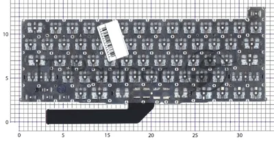 Клавиатура для ноутбука Apple MacBook Pro 16 Retina A2141 Late 2019 плоский Enter