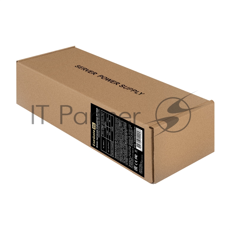 Блок питания серверный (модуль к RTS550 Redundant) 550W ExeGate Industrial-RT550 (APFC, КПД 94%(80 PLUS Platinum), 4 см fan)