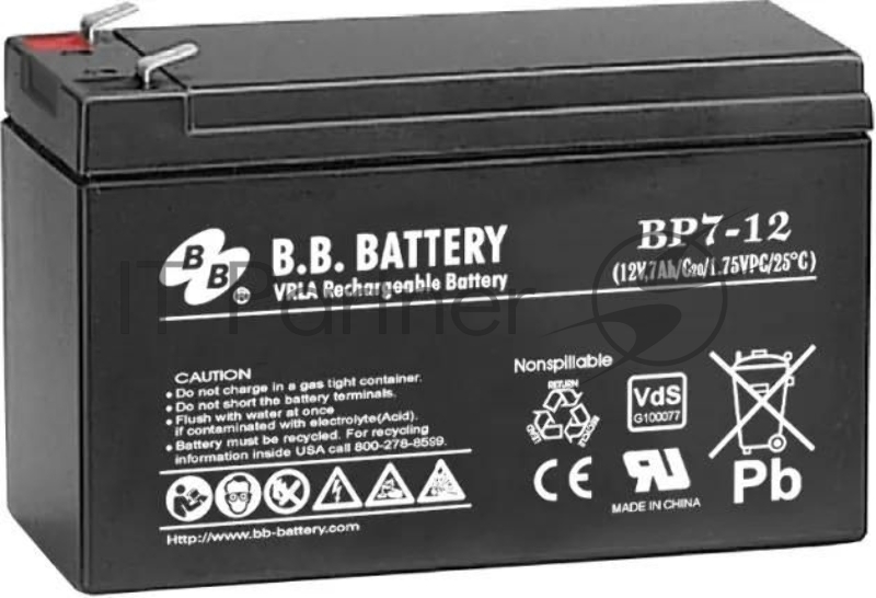Аккумулятор B.B. Battery series BP/BP7-12/12V/7Ah