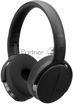 Беспроводные/проводные наушники EPOS Adapt 560 черный, накладные, Bluetooth + USB, активное шумоподавление