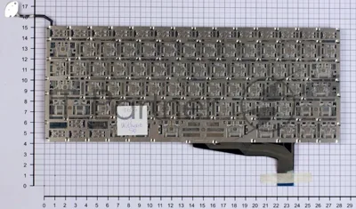 Клавиатура для ноутбука MacBook A1286 без SD плоский ENTER