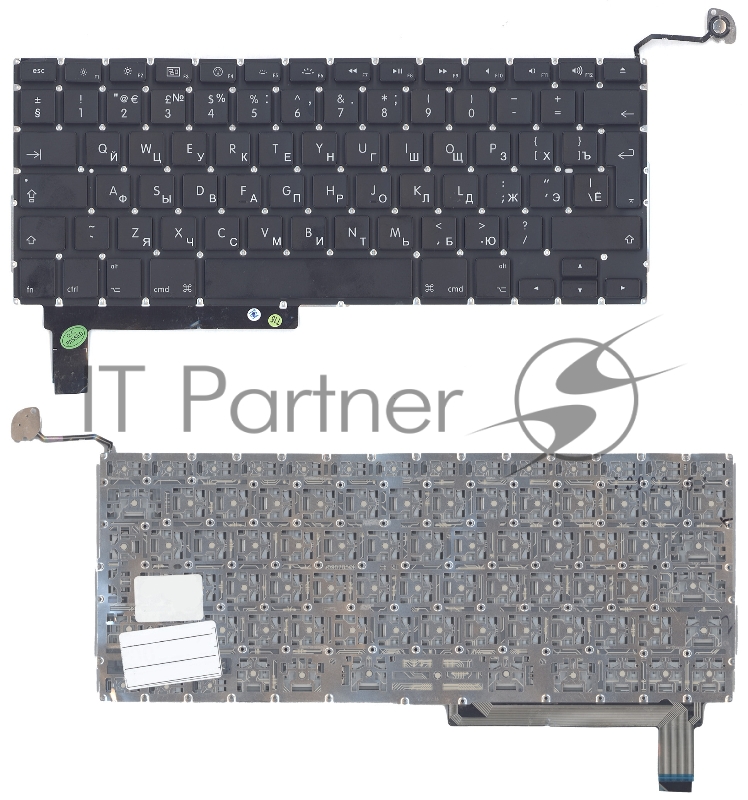 Клавиатура для ноутбука MacBook A1286 с SD большой ENTER
