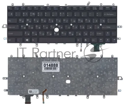 Клавиатура для ноутбука Sony Vaio SVD11 черная с подсветкой