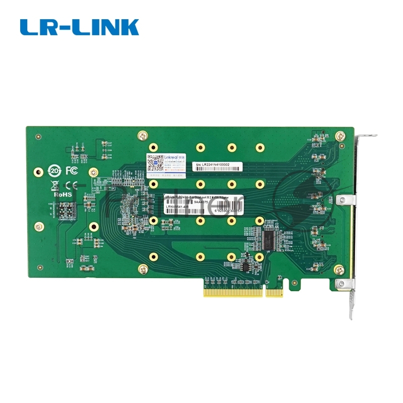 Адаптер для SSD PCIe x8 4-port M.2 NVMe Adapter