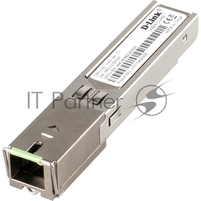 Трансивер DPN-100 GPON ONT Class B+ SFP Transceiver, SC/APC, Single-mode, Tx: 1310nm, Rx: 1490nm, 20KM