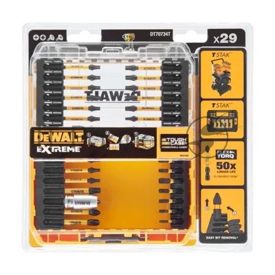 Набор бит DeWalt DT70734T-QZ (29пред.) для шуруповертов