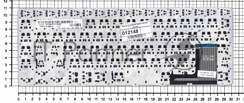 Клавиатура для ноутбука Samsung 470R4E BA59-03619C, черная