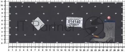 Клавиатура для ноутбука Samsung 470R4E, черная с подсветкой