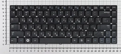 Клавиатура для ноутбука Samsung RC410, черная