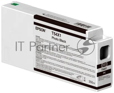 Картридж струйный Epson C13T54X100 фото черный (350 мл.) для Epson SureColor SC-P6000/SC-P7000/SC-P8000/SC-P9000