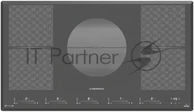 Индукционная варочная панель Maunfeld CVI905SFDGR Inverter