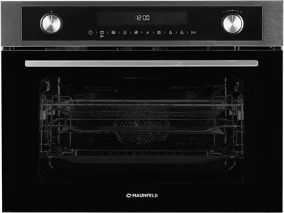 Компактный духовой шкаф с функцией СВЧ Maunfeld MCMO5015MFS