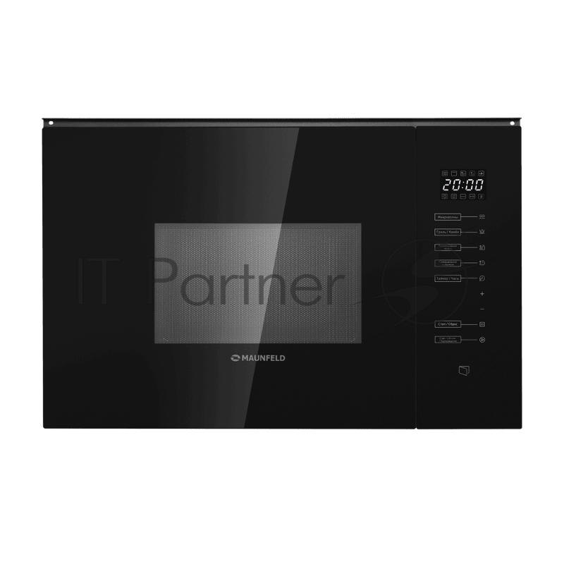 Встраиваемая микроволновая печь Maunfeld MBMO925SGb09 черный, 25 л, 1450 Вт, переключатели -сенсор