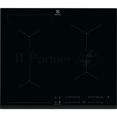 Индукционная варочная поверхность Electrolux CIV634, 4 конфорки, с зоной расширения, стеклокерамика, 7350 Вт