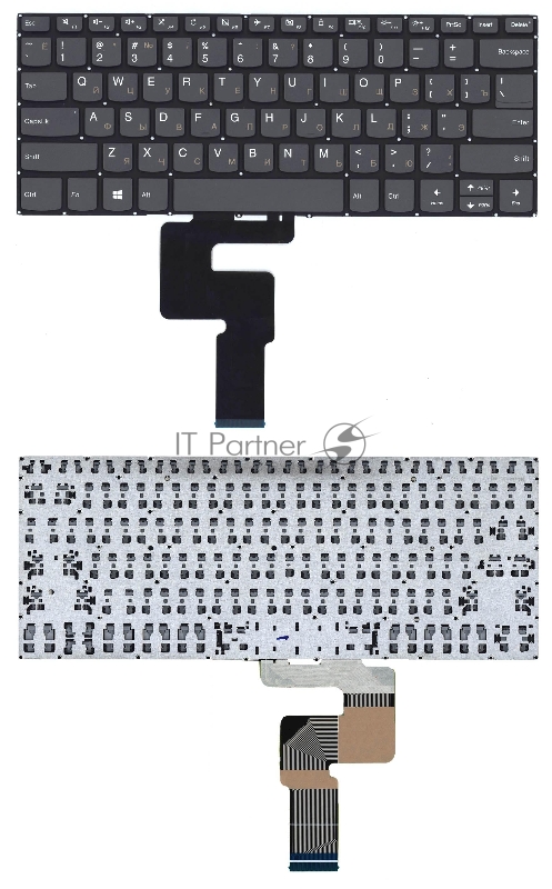 Клавиатура для ноутбука Lenovo Yoga 520-14IKB 720-15IKB, черная