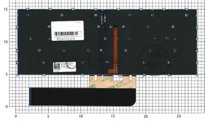 Клавиатура для ноутбука Lenovo Yoga 6 13ABR8, черная