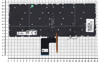 Клавиатура для ноутбука Lenovo Yoga 720-13ISK, черная с подсветкой