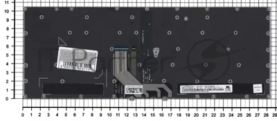 Клавиатура для ноутбука Lenovo 920-13IKB черная с подсветкой
