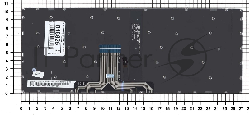 Клавиатура для ноутбука lenovo ideapad 710S 710s-13isk черная с подсветкой