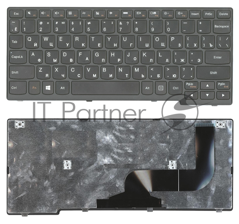 Клавиатура для ноутбука Lenovo IdeaPad Flex 10 S210 S215 черная