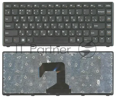 Клавиатура для ноутбука Lenovo IdeaPad S300 S400 S405 черная