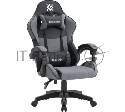 Кресло игровое Defender STRIDER черный/серый, PU