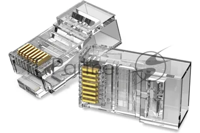 Коннектор Vention RJ45 (8p8c), cat. 6, под витую пару (50 шт.)