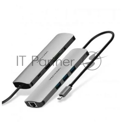 Мультифункциональный хаб Vention USB Type-C 9 в 1