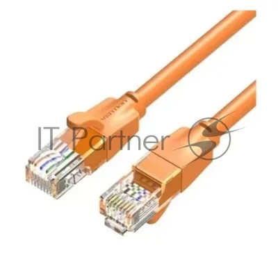 Патч-корд Vention прямой UTP cat.6, RJ45 - 2м. Оранжевый