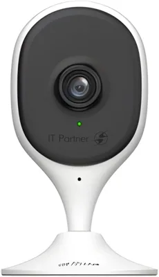 Компактная IP-видеокамера Dahua DH-IPC-C3AP-0280B с Wi-Fi 2.4ГГц 3Мп, 1/3.2” CMOS, объектив 2.8мм, обнаружение людей, ИК 10м, микрофон, динамик
