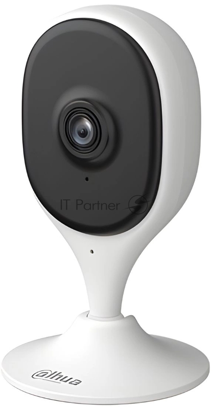 Компактная IP-видеокамера Dahua DH-IPC-C5AP-0280B с Wi-Fi 2.4ГГц 5Мп, 1/3.2” CMOS, объектив 2.8мм, обнаружение людей, ИК 10м, микрофон, динамик