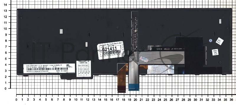 Клавиатура для ноутбука Lenovo Thinkpad Edge E550 E550C E555 E560 E565 черная с подсветкой