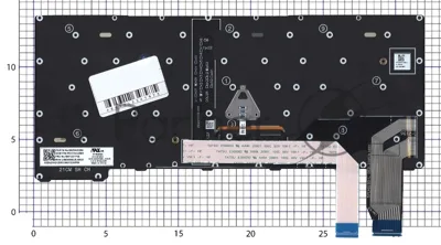 Клавиатура для ноутбука Lenovo ThinkPad X13 Gen 2 черная