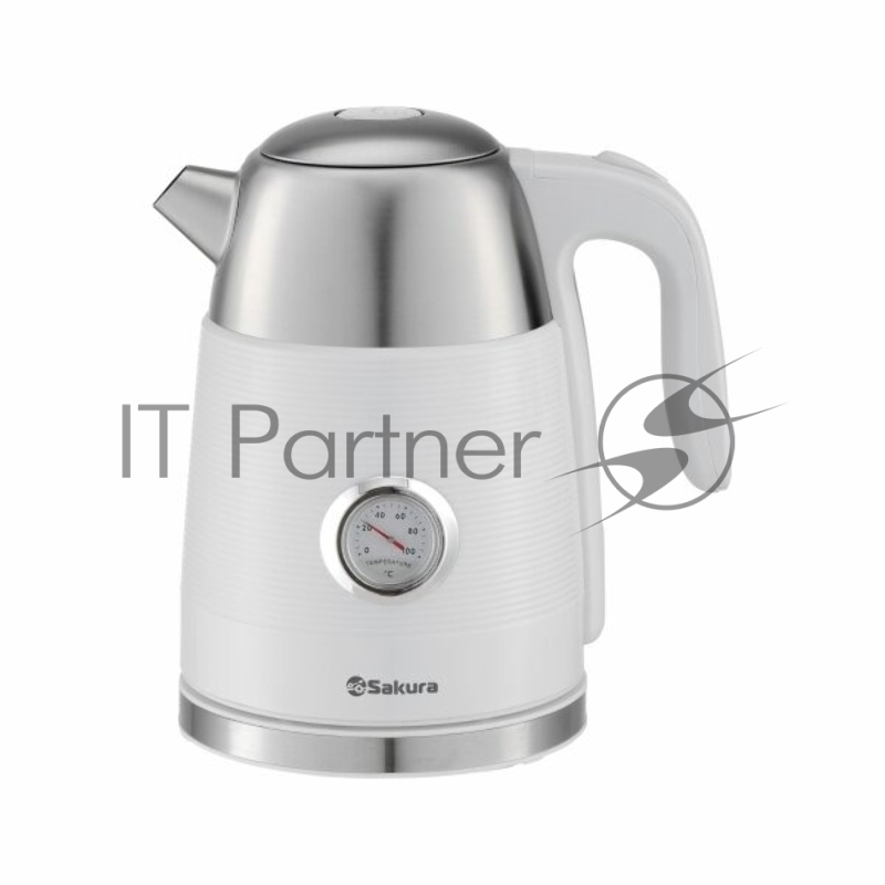 Чайник электрический Sakura SA-2178W Premium белый, 1.7 л, 2200 Вт