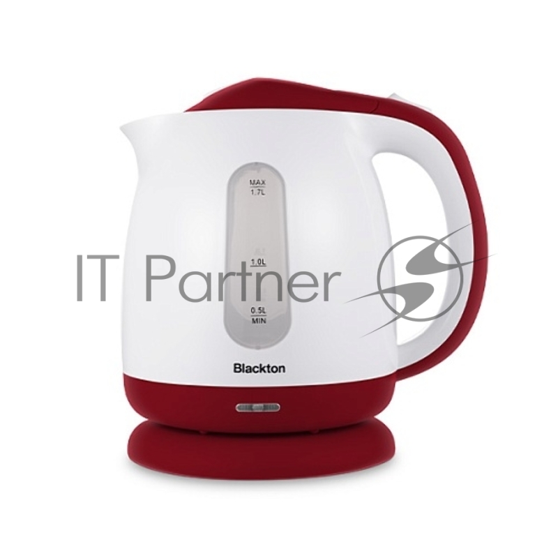 Чайник электрический Blackton Bt KT1701P 1.7 л, 2200 Вт, белый/бордовый