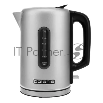 Чайник электрический Polaris PWK-1729СA стальной, 1.7 л, 2200 Вт
