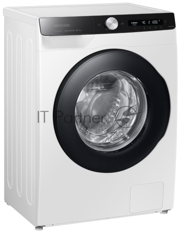 Стиральная машина Samsung WW80AG6S28AELD белый, загрузка фронтальная 8 кг, 1200 об/мин, класс A