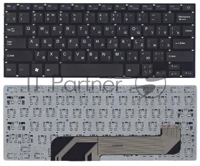 Клавиатура для ноутбука Prestigio Smartbook 141A черная