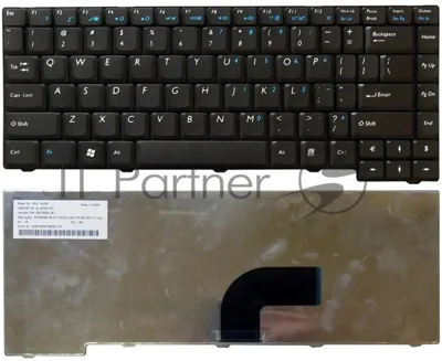 Клавиатура для ноутбука Benq Joybook U121W черная