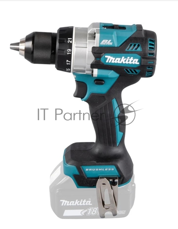 Дрель-шуруповерт Makita DDF486Z, 18 В, 0 Ач, 130 Нм, бесщеточный