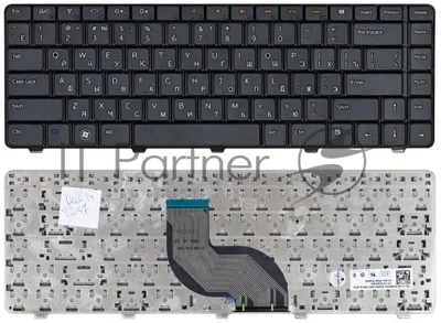 Клавиатура для ноутбука Dell Inspiron 14V 14R N4010 N4030 N5030 M5030 черная
