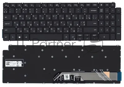 Клавиатура для ноутбука Dell Inspiron 5584 черная