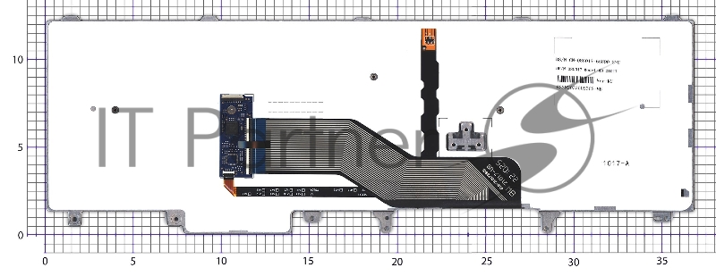 Клавиатура для ноутбука Dell Latitude E6520 E6530 E6540 черная с подсветкой