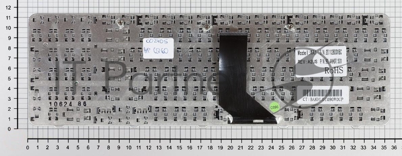 Клавиатура для ноутбука HP Pavilion G60 Compaq Presario CQ60 черная