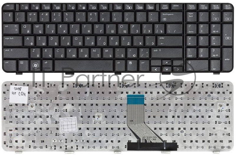 Клавиатура для ноутбука HP Pavilion G71 Compaq Presario CQ71 черная